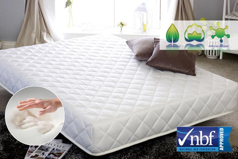 hybrid coil memory foam mattress
