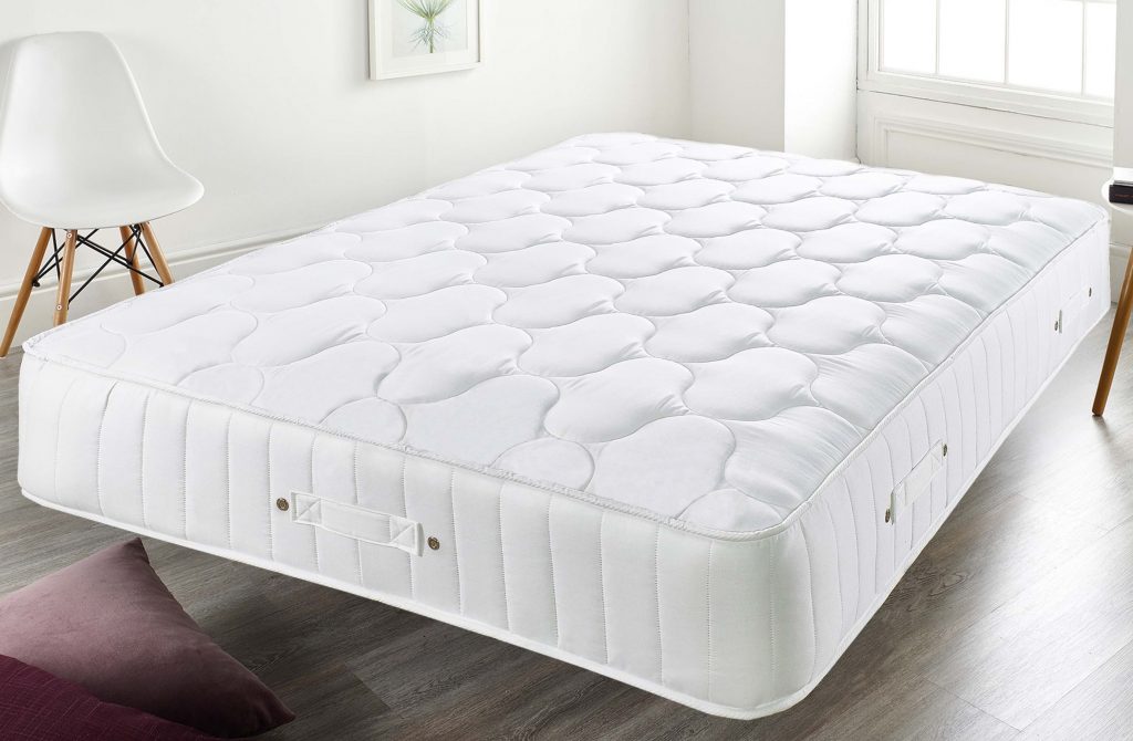 zen bamboo mattress topper white size cal-king